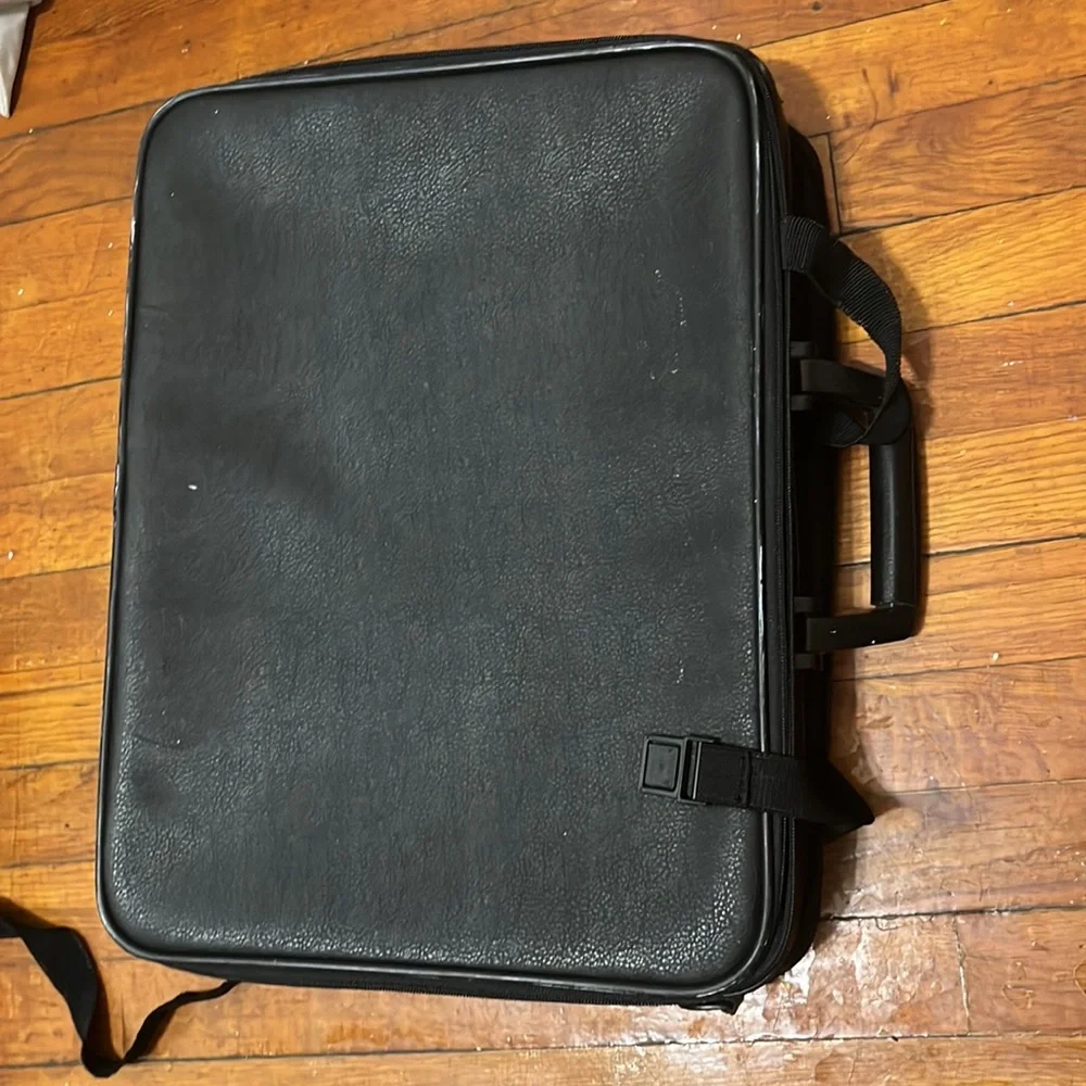 Black Leather Briefcase